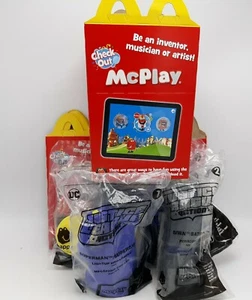 Justice League 2019 Mc Donald's Happy Meal Toys Set de 8 con cajas - Imagen 1 de 2