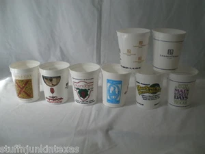 Lote de 8 tazas de cerveza Grapefest/Main Street Days de Grapevine Texas - Imagen 1 de 7