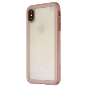 Speck Presidio Show Series Case for Apple iPhone Xs Max - Clear/Rose Gold - Picture 1 of 3