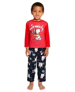 Briefly Stated Pajamas Grey Polyester/Spandex, Kids Size 4US - Picture 1 of 1
