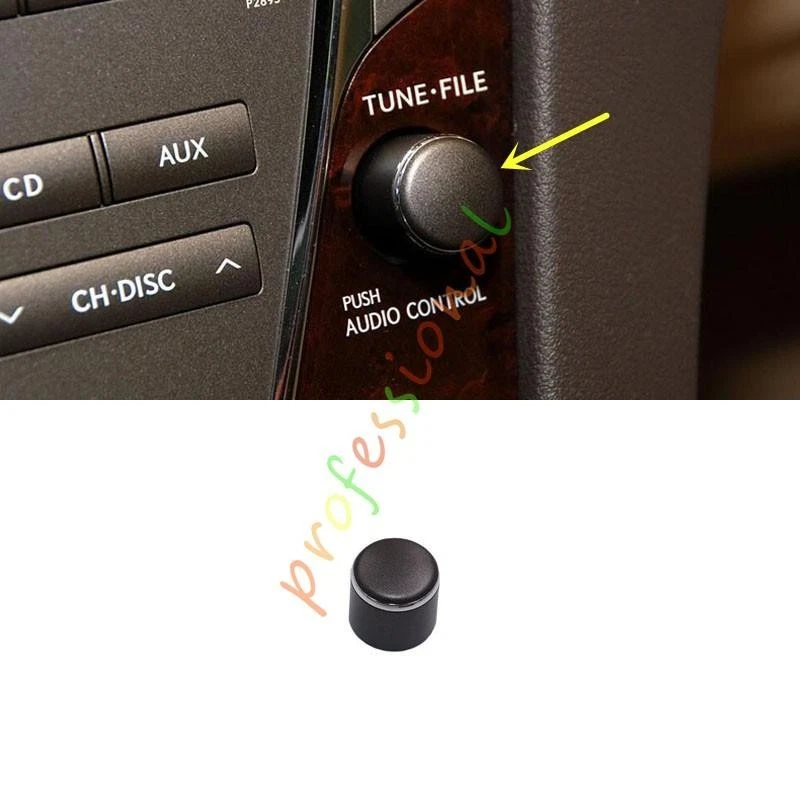 For Lexus ES350 2007-2011 Center Console Volume Knob Cap Replace Foto 1 de 1