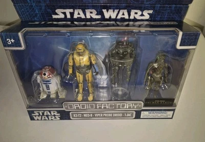 Star Wars Droid Factory Obi-Wan Kenobi Disney Parks Action Figures Damaged Boxes - Image 1 of 3