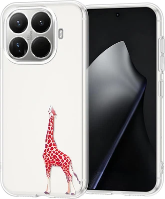 Cover per Xiaomi 15T Pro, Anti-Ingiallimento Custodia Trasparente Con Aesthetic  - Immagine 1 di 4