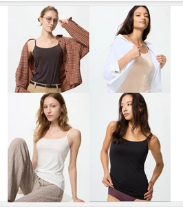UNIQLO HEATECH Camicia Ultra Elasticizzata Donna 4 Colori Taglia XS - 3XL Dal Giappone - Foto 1 di 12
