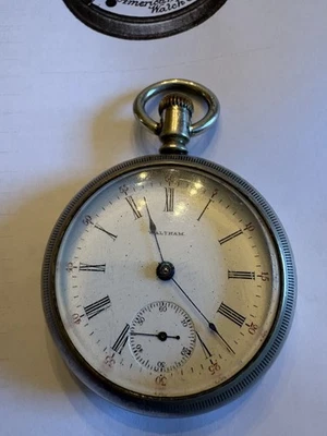 American Waltham Watch Co. 17j Grade 85 Model 1883 #14070933 Size 18 Open Face - Image 1 of 4