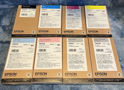 Juego de tinta Epson T6031 T6032 T6033 T6034 T6035 T6036 T6037 T6039 2019-2023 Foto 1 de 4