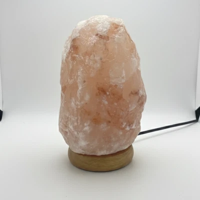 Lámpara USB de Sal del Himalaya (Cambia de Color) 5" H x 4" D 5 libras Decoración del Hogar Regalo Foto 1 de 4