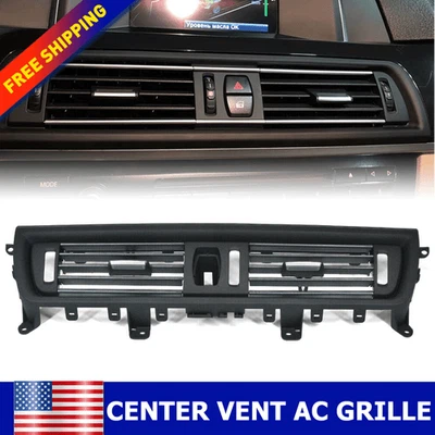 US Center Dash AC Vent Grille For 10-16 BMW 528i 535i 520d 525d 530d 535d xDrive - Image 1 of 4