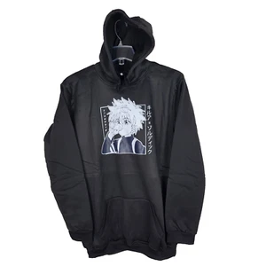Youth Boys Hoodie Black Graphic Long Sleeve Sweatshirt Comfy Quality 4XL - Picture 1 of 9