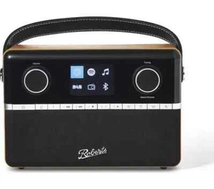 ROBERTS Stream 94L DAB+/FM Smart Internet Radio, Bluetooth - Black & Cherry Wood - Picture 1 of 16