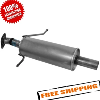 Walker Exhaust 53744 Stainless Steel Round Aluminized Resonator Assembly - Image 1 of 4