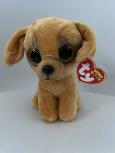 Beanie Boos - Zuzu the Dachshund Puppy Dog Plush -Regular 6inch/15cm 2022 As New - Picture 1 of 9