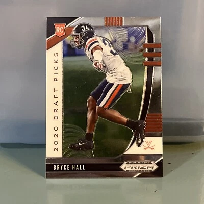 Bryce Hall 2020 draft pick rookie card Panini prism #179  - Image 1 of 2