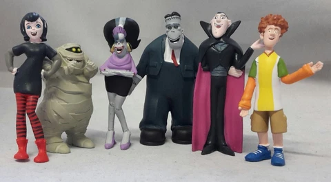 Hotel Transylvania Dracula Mavis Frank Johnny Play Figures Selection Comansi Cover