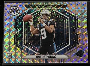 2023 Mosaic Bryce Young RC SILVER Mosaic NFL Debut ND-2 Rookie Panthers - Picture 1 of 2
