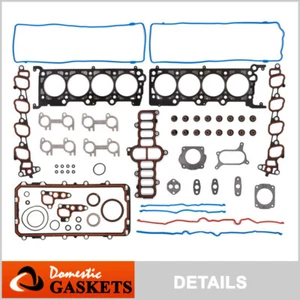 Fits 2000 Ford F150 E150 Econoline Club Wagon 4.6L SOHC Full Gasket Set - Picture 1 of 8