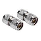 2PCS N-Type Connecter N-Type Male To N-Type Male RF Coax Antenna Adapter