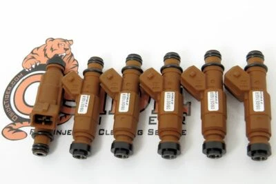 330cc Datsun 280z 280zx 11mm Turbo Fuel Injectors For Top Feed Rail Conversion - Изображение 1 из 3