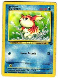 Pokemon Jungle Goldeen #53/64 Common Moderately played - Picture 1 of 2