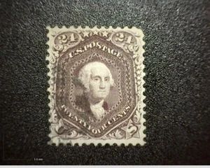 1862 Scott# 70 24c Washington Used - PSE Graded VG-F 60 - Nice Stamp!! - Picture 1 of 3