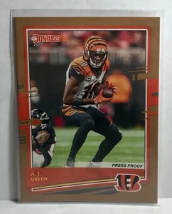 2020 Donruss Football - AJ GREEN - Bronze Press Proof - Photo Variant #69 - Picture 1 of 2