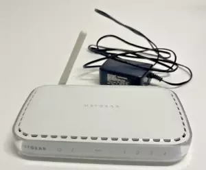 Netgear WGR614v10 54 Mbps 4-Port 10/100 Wireless N Router - Picture 1 of 5
