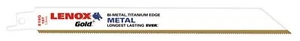 Hoja de sierra recíproca Lenox 21070818GR 18 TPI Gold Power Arc 8 pulgadas - Imagen 1 de 1
