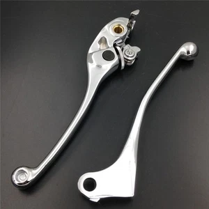 Chrome Brake Clutch Levers For Honda Cbr 600 F1 F2 F3 F4 F4I 900RR CB599 CB919 - Picture 1 of 5