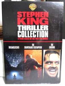 Stephen King Thriller Collection 3 Films Based on Written Works - Box Set - Picture 1 of 2
