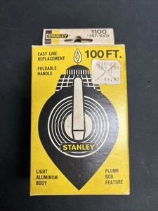NOS Stanley 100 Ft Chalk-O-Matic - 1100 (47-100) Chalk Line, USA - Picture 1 of 4