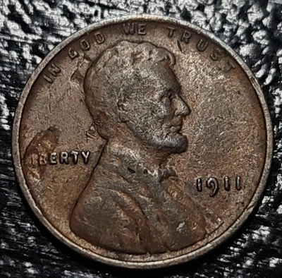 1911 Lamination Error Wheat Penny - Image 1 of 3