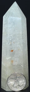 AAA Brazilian Clear Quartz Tower / 4.37" (110.99 mm) / 6.10 oz (172.93 gr) 3641 - Picture 1 of 10