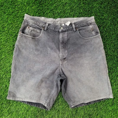 Vintage Calvin-Klein Jeans Shorts 36x9 Faded Charcoal-Wash Jorts - Image 1 of 4