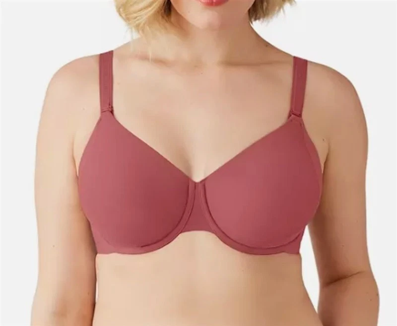 Wacoal BAROQUE ROSE Uneven Shape Revelation Underwire Bra US 34D UK 34D