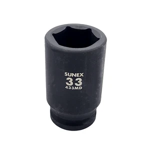 Sunex 433MD 3/4" Drive 6 Point 33mm Deep Impact Socket - Bild 1 von 1