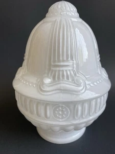 Meyda Tiffany Colonnade White 7"H Lamp Shade GORGEOUS - Picture 1 of 7
