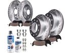 For 2003-2011 Lincoln Town Car Brake Pad And Rotor Kit Detroit Axle 56198Fr