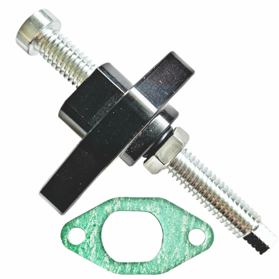 НОВЫЙ HPR ЧЕРНЫЙ РУЧНОЙ КУЛАЧКОВЫЙ НАТЯЖИТЕЛЬ ЦЕПИ 1998-2007 KTM 400 540 620 625 640 660  - Изображение 1 из 4