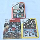 Lot Vintage Sewing Pattern Simplicity Holiday Collection Ornaments Bear Mice 