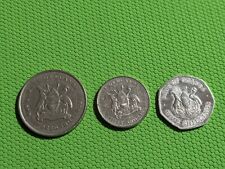 UGANDA Shillings 100/=-50/=-5/= Coins, 1998-2003-1987