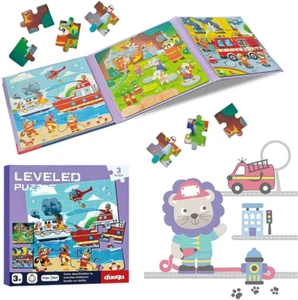 Magnetspiel Puzzle,Tierpuzzle für Kinder,Magnet Puzzle,Magnetisches Kinderpuzzle - Bild 1 von 7