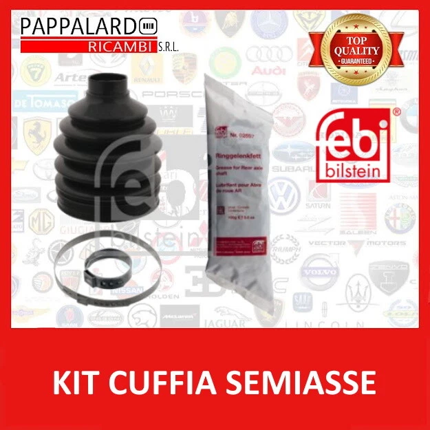 KIT CUFFIA GIUNTO SEMIASSE LATO RUOTA FEBI MERCEDES CLASSE A W169 B W245 170 180 - Immagine 1 di 1