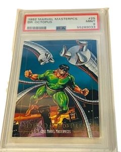 Marvel Masterpieces Comic Card Sky Box 1992 PSA 9 Dr Octopus 25 Spiderman doctor - Picture 1 of 4