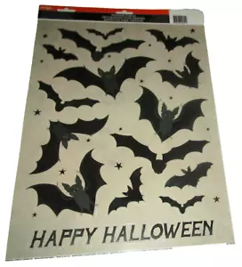 HALLOWEEN Finestra si aggrappa ~ HAPPY HALLOWEEN ~ PIPISTRELLI - Foto 1 di 1
