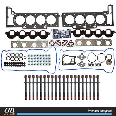 Head Gasket Set & Bolts for 95-99 Cadillac Deville Eldorado Seville 4.6L VIN 9 Y - Imagem 1 de 3
