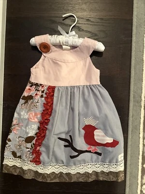 Vestido Persnickety Nellie Bird RARO Talla 6 Foto 1 de 3