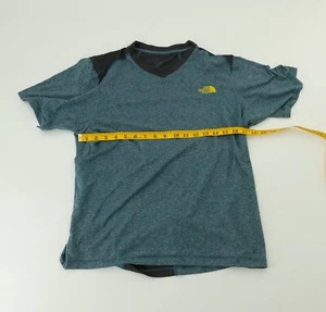 The North Face Flashdry Kurzarm Hemd Herren Medium Cerulean Blau/Grün - Bild 1 von 5