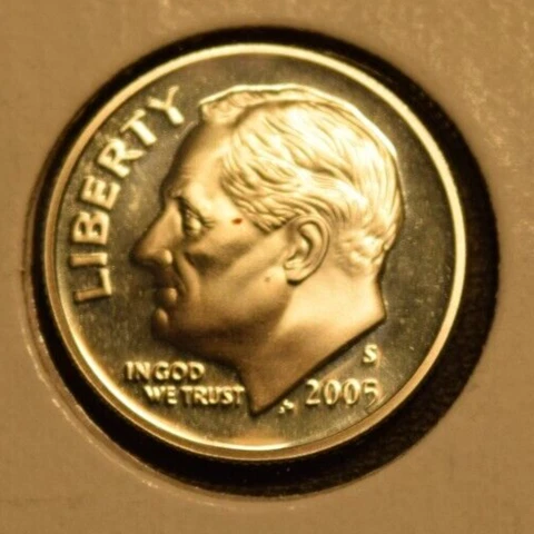 2005-S Roosevelt dimes 90% silver Cover