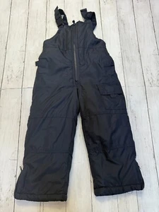 Pantalón de nieve con bolsillo aislado azul marino en sentido horario para niños esquí nieve cálido mono talla 4T - Imagen 1 de 6