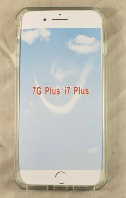 Capa protetora de choque transparente JAAGD Apple iPhone 7 Plus - Imagem 1 de 3